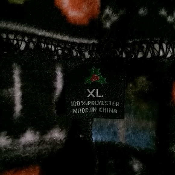 Pajama Pants Christmas Fleece XL - Picture 4 of 4